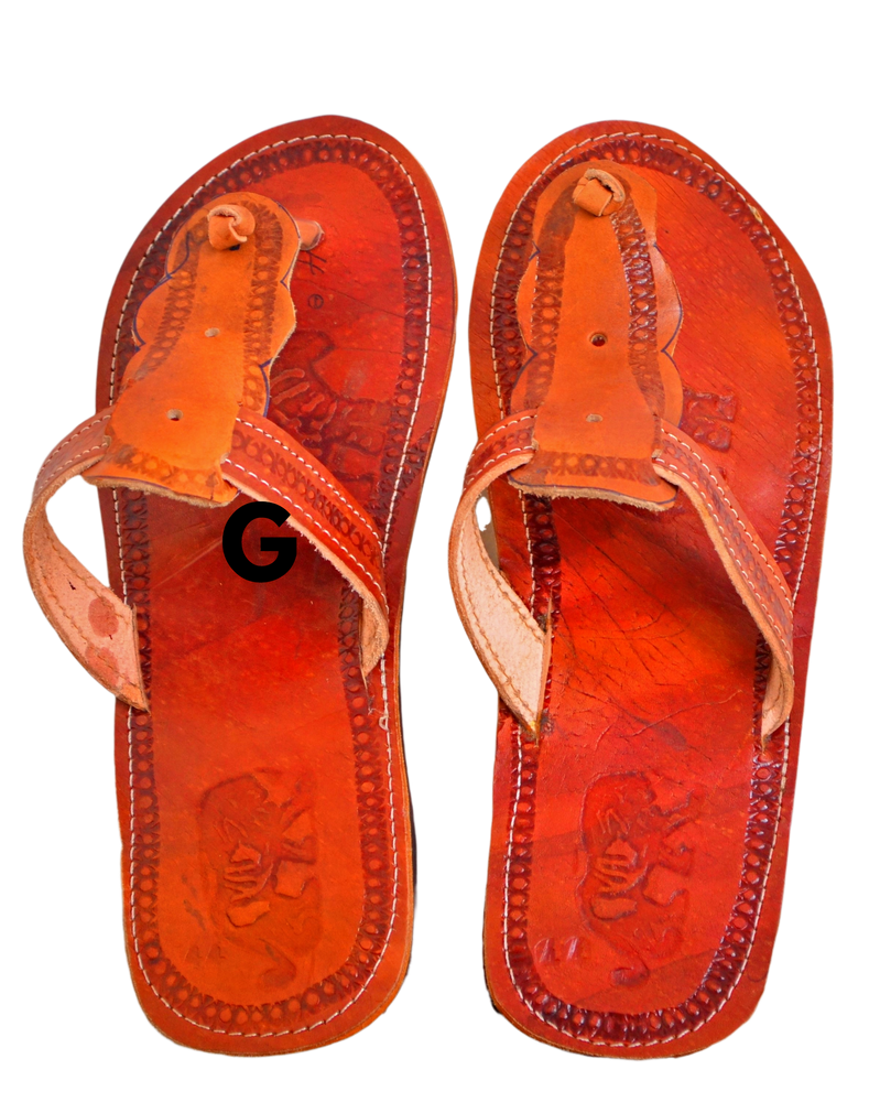 
                  
                    African Leather Sandals
                  
                